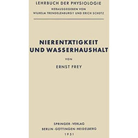 Nierent?tigkeit und Wasserhaushalt [Paperback]