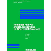 Nonlinear Analysis and its Applications to Differential Equations [Hardcover]