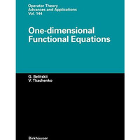 One-dimensional Functional Equations [Hardcover]