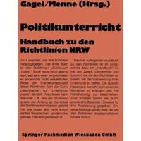 Politikunterricht: Handbuch zu den Richtlinien NRW [Paperback]