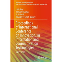 Proceedings of International Conference on Innovations in Information and Commun [Hardcover]