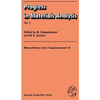 Progress in Materials Analysis: Vol. 1 [Paperback]