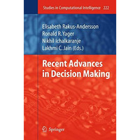 Recent Advances in Decision Making [Hardcover]