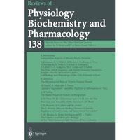 Reviews of Physiology, Biochemistry and Pharmacology [Paperback]