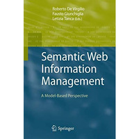 Semantic Web Information Management: A Model-Based Perspective [Hardcover]