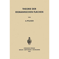 Theorie der Riemannschen Fl?chen [Paperback]