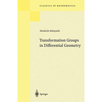 Transformation Groups in Differential Geometry [Paperback]