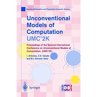 Unconventional Models of Computation, UMC2K: Proceedings of the Second Internat [Paperback]