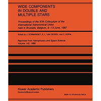 Wide Components in Double and Multiple Stars: Proceedings of the 97th Colloquium [Hardcover]