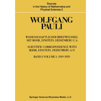 Wissenschaftlicher Briefwechsel mit Bohr, Einstein, Heisenberg u.a.: Band 1: 191 [Paperback]