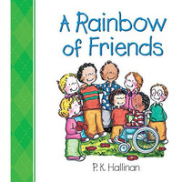 A Rainbow of Friends [Board book]