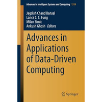 Advances in Applications of Data-Driven Computing [Paperback]