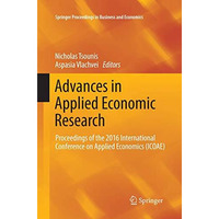 Advances in Applied Economic Research: Proceedings of the 2016 International Con [Paperback]