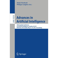 Advances in Artificial Intelligence: 30th Canadian Conference on Artificial Inte [Paperback]