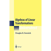 Algebras of Linear Transformations [Hardcover]