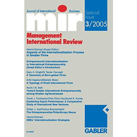 Aspects of the Internationalization Process in Smaller Firms [Paperback]