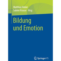 Bildung und Emotion [Paperback]