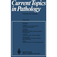 Current Topics in Pathology / Ergebnisse der Pathologie [Paperback]