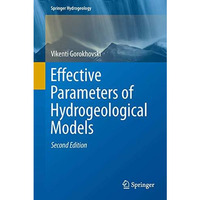 Effective Parameters of Hydrogeological Models [Hardcover]