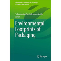 Environmental Footprints of Packaging [Hardcover]