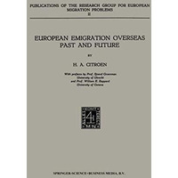 European Emigration Overseas Past and Future [Paperback]