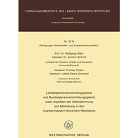 Landespersonalvertretungsgesetz und Bundespersonalvertretungsgesetz unter Aspekt [Paperback]