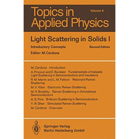 Light Scattering in Solids I: Introductory Concepts [Paperback]