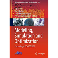 Modeling, Simulation and Optimization: Proceedings of CoMSO 2021 [Hardcover]