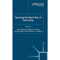 Opening the Black Box of Editorship [Paperback]