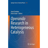 Operando Research in Heterogeneous Catalysis [Paperback]