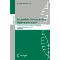 Research in Computational Molecular Biology: 21st  Annual International Conferen [Paperback]