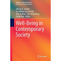 Well-Being in Contemporary Society [Hardcover]