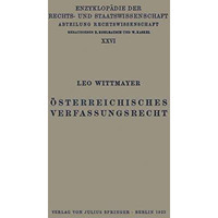 ?sterreichisches Verfassungsrecht [Paperback]