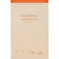 A Coleridge Chronology [Hardcover]