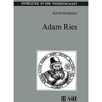 Adam Ries [Paperback]