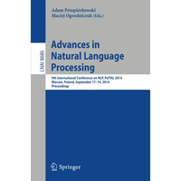 Advances in Natural Language Processing: 9th International Conference on NLP, Po [Paperback]