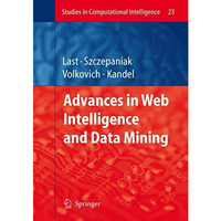 Advances in Web Intelligence and Data Mining [Hardcover]