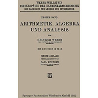 Arithmetik, Algebra und Analysis [Paperback]