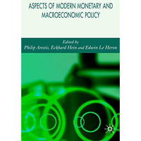 Aspects of Modern Monetary and Macroeconomic Policies [Hardcover]