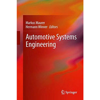 Automotive Systems Engineering [Hardcover]