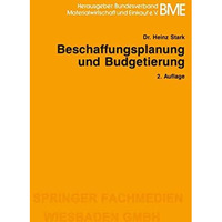 Beschaffungsplanung und Budgetierung [Paperback]