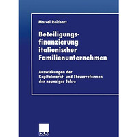 Beteiligungsfinanzierung italienischer Familienunternehmen: Auswirkungen der Kap [Paperback]