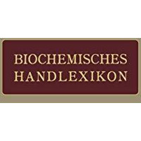 Biochemisches Handlexikon: I. Band, 2. H?lfte [Paperback]