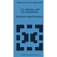 Boolean Valued Analysis [Paperback]