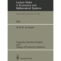 Capacity Oriented Analysis and Design of Production Systems [Paperback]