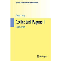 Collected Papers I: 1952-1970 [Paperback]