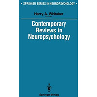 Contemporary Reviews in Neuropsychology [Paperback]