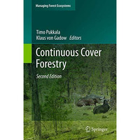 Continuous Cover Forestry [Hardcover]