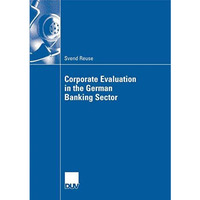 Corporate Evaluation in the German Banking Sector [Paperback]