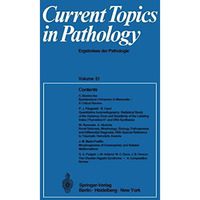 Current Topics in Pathology: Ergebnisse der Pathologie [Paperback]